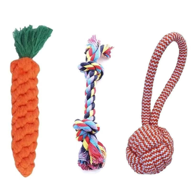 Manufacturers design webbing rope ring shape drag molars dog toys pet dog toys