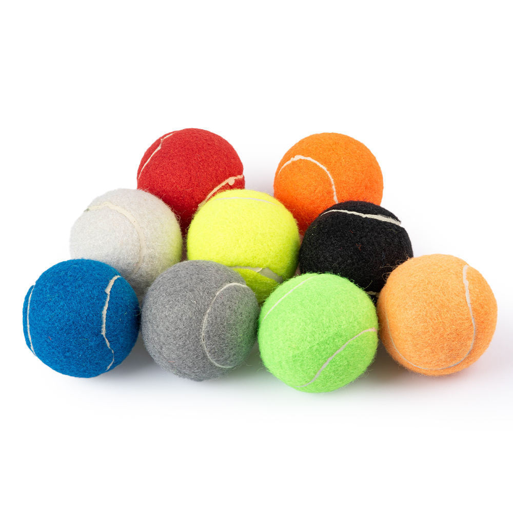 Eco-friendly Rubber Pet Tennis Balls for Dogs Pet Outdoor Dog Toys for Exercise Training