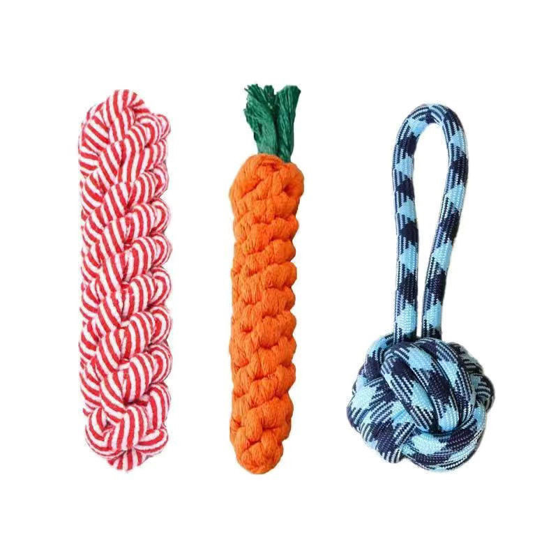 Manufacturers design webbing rope ring shape drag molars dog toys pet dog toys