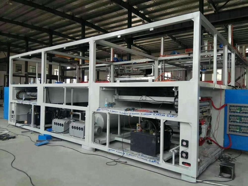 self-adhesive 3D foam wallpaper Vacuum Forming Machine Thermoforming Machine