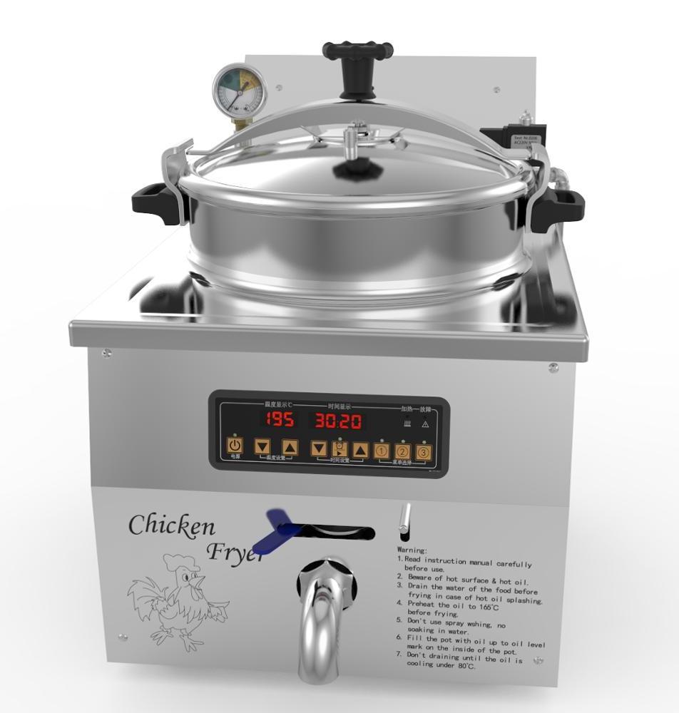 CE commercial chicken broast chicken frying machine