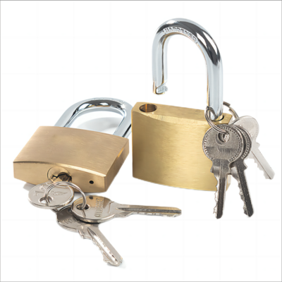 40MM Custom Lock Top Security High Safety Padlocks Keyed Alike Small Mini Cheap Brass Padlock