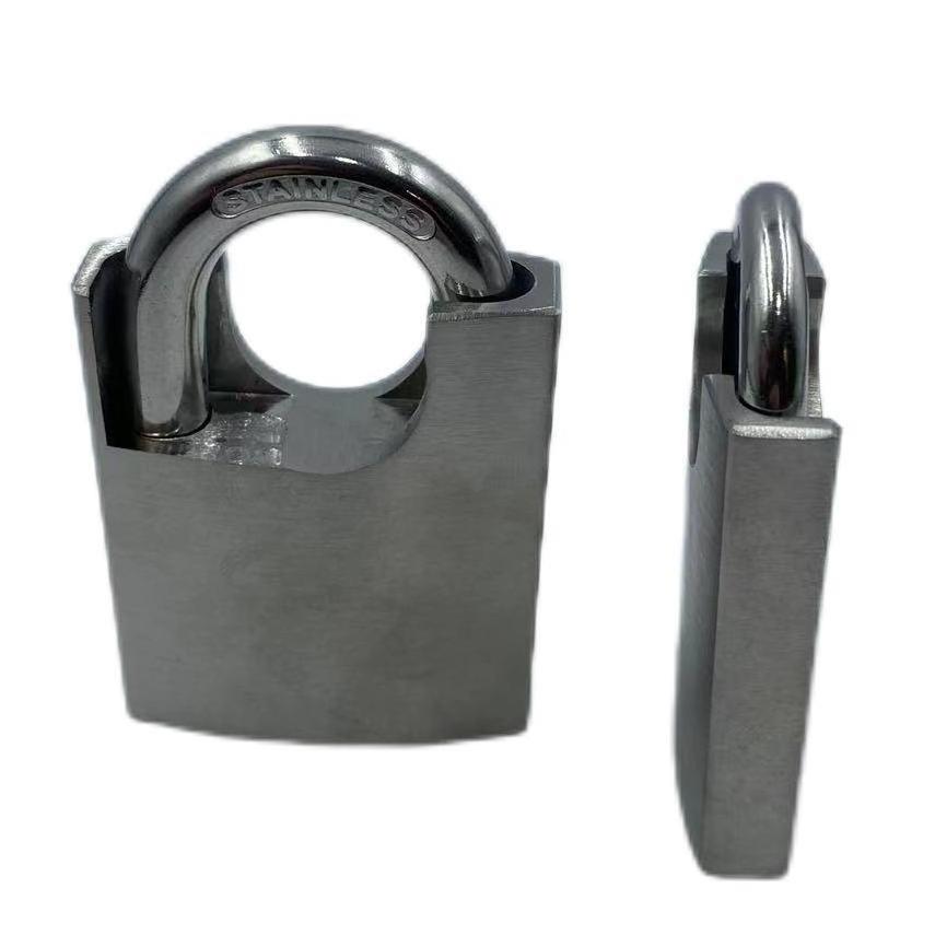 Top Security 304 Stainless Steel Heavy Duty Padlocks Waterproof Rust Proof Master Key Padlock