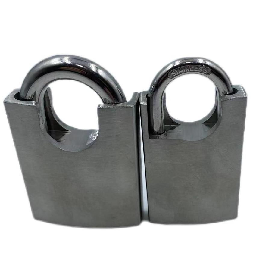 Top Security 304 Stainless Steel Heavy Duty Padlocks Waterproof Rust Proof Master Key Padlock