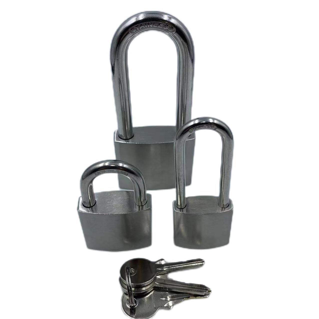 Stainless Steel Padlock Anti-rust Waterproof Padlock For Outdoor Lock Use Best Padlock