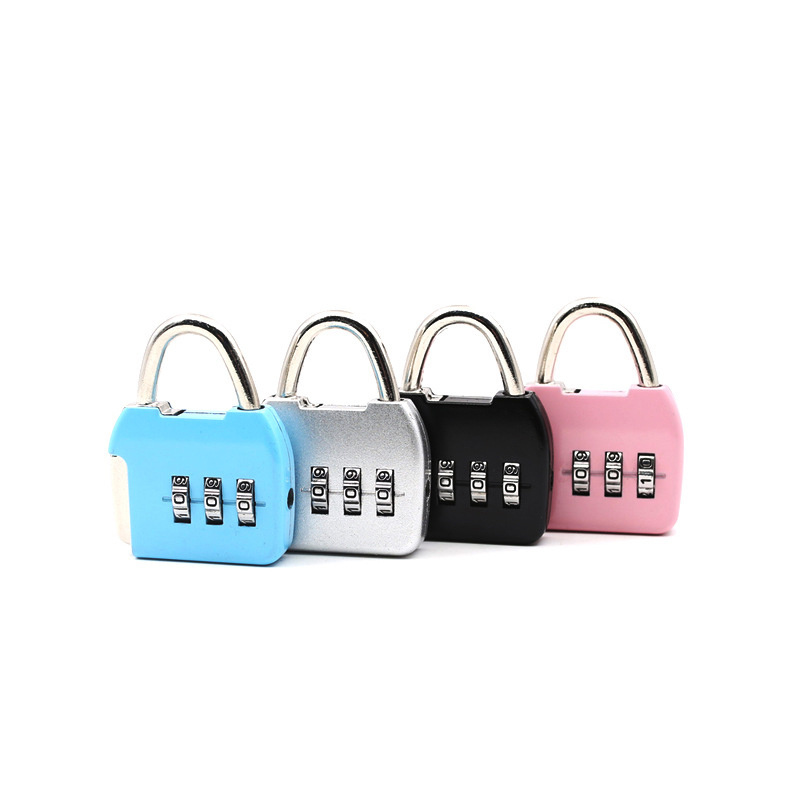 Wholesale Password Lock Upgrade Zinc Alloy Backpack Bag Small Password Lock Mini Gift Password Padlock