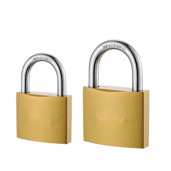 Good Price 20mm 25mm 32mm 38mm 50mm 63mm 75mm Lock Imitate Brass Keyed Alike Iron Padlock