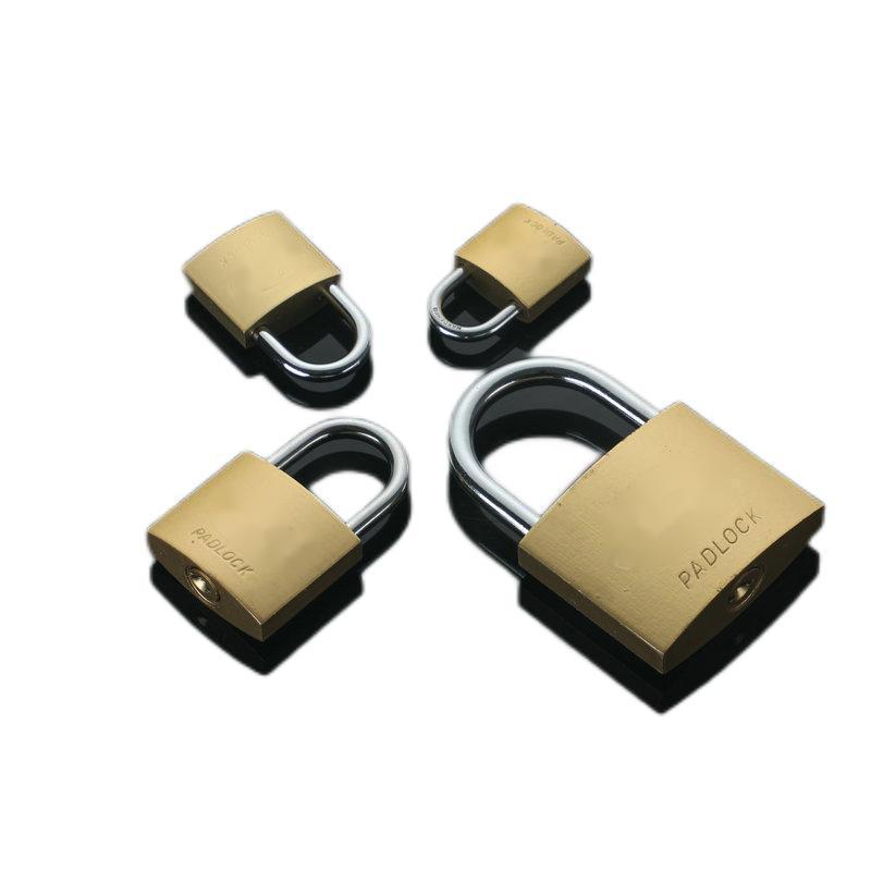 Good Price 20mm 25mm 32mm 38mm 50mm 63mm 75mm Lock Imitate Brass Keyed Alike Iron Padlock