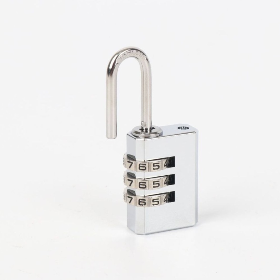 High Quality Mini Gold Stainless Steel  Nickle Color Brass lock Letter Number Custom Combination Padlock