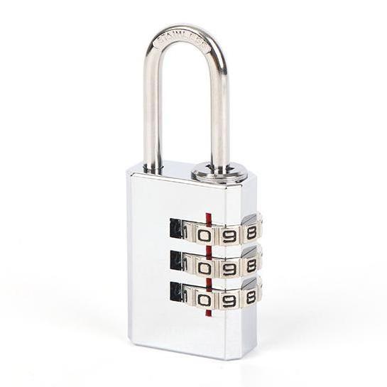 High Quality Mini Gold Stainless Steel  Nickle Color Brass lock Letter Number Custom Combination Padlock