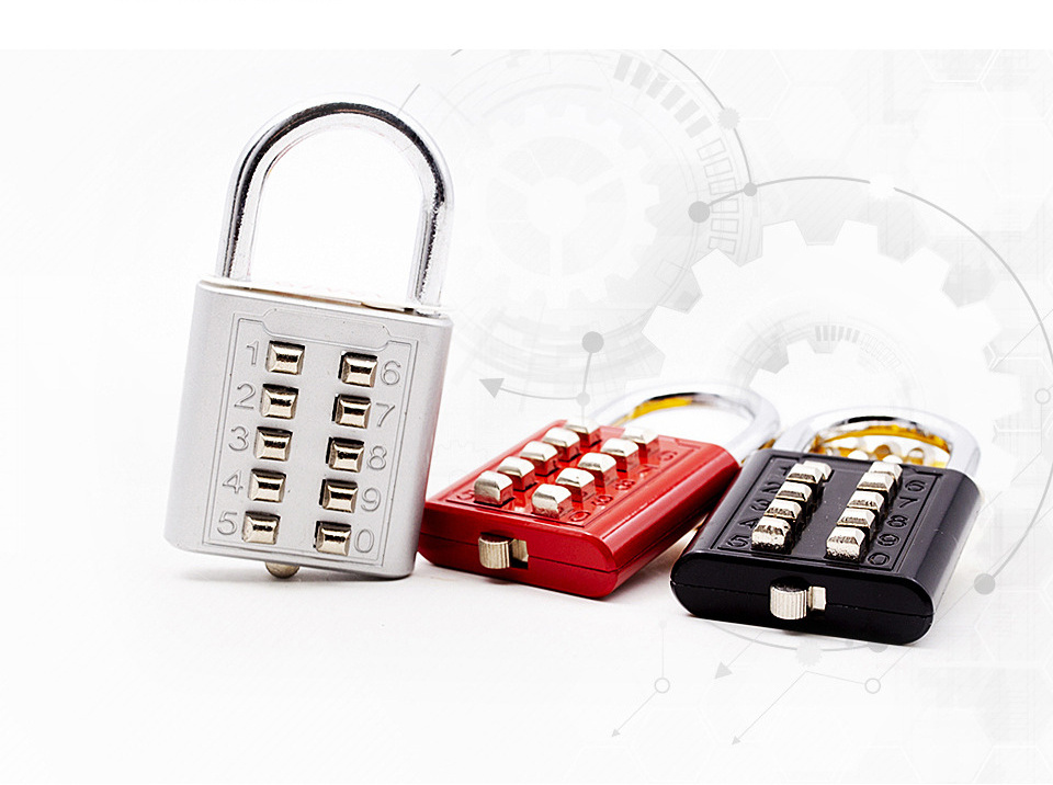 Master Lock Password Locker Lock Combination Lock For Luggage Briefcase Handbags Gym And School Lockers