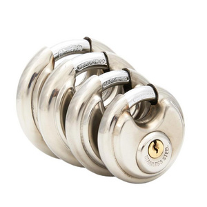 Discus Padlock Stainless Steel Round Lock Disc Padlock Discus Padlock With Keys Product