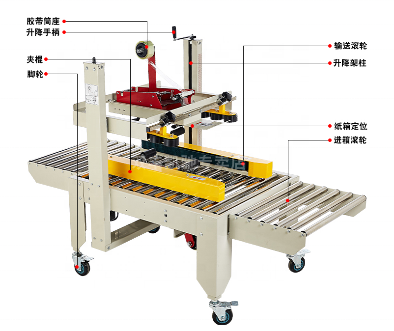 Semi Automatic Carton Case Sealer