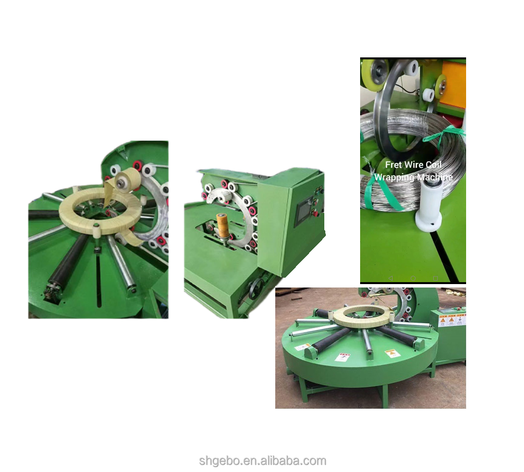 Pipe Wrapping Horizontal Exterior Coil Packing Machine Fantastic