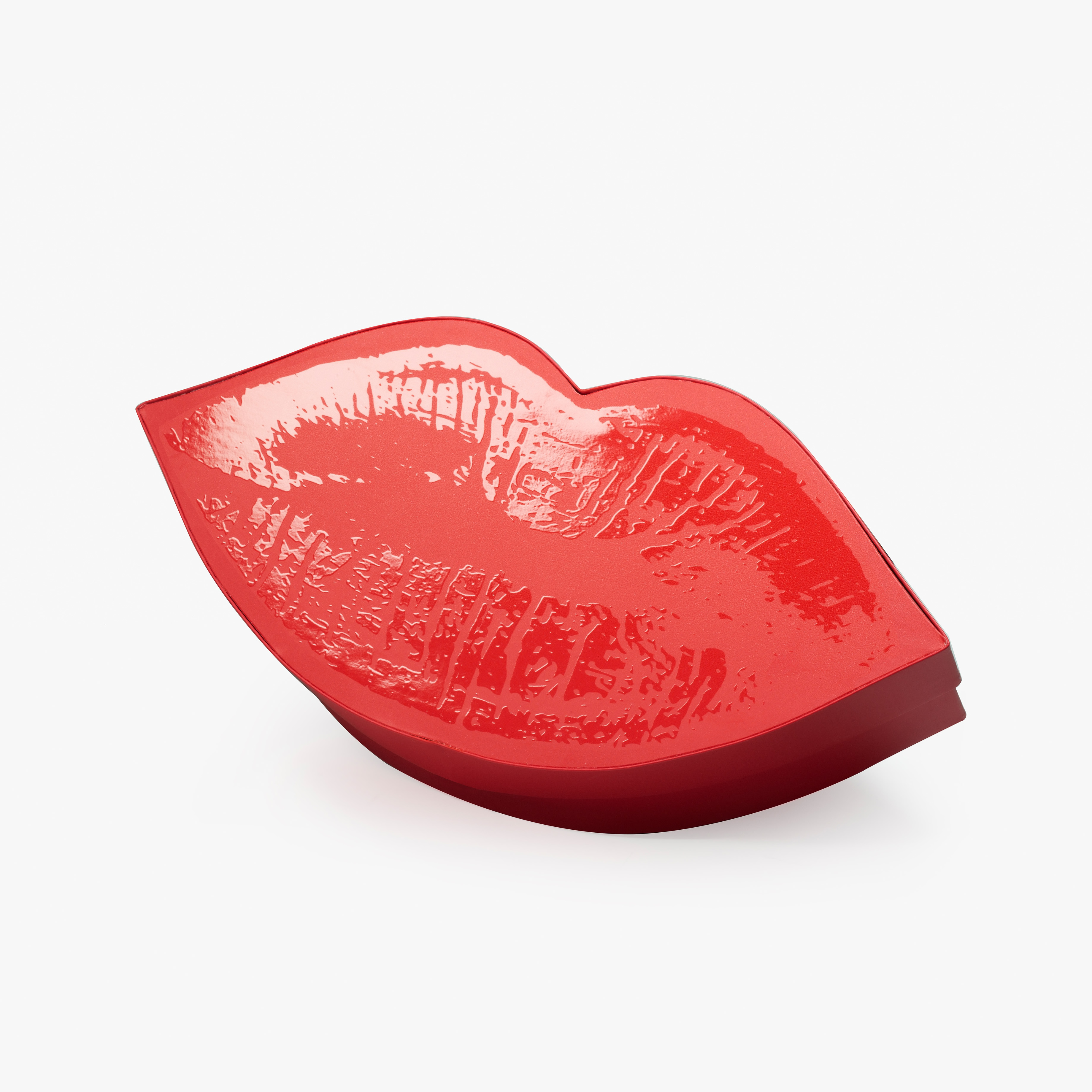 Custom Design Red Lip Shape Lip Gloss Paper  Box