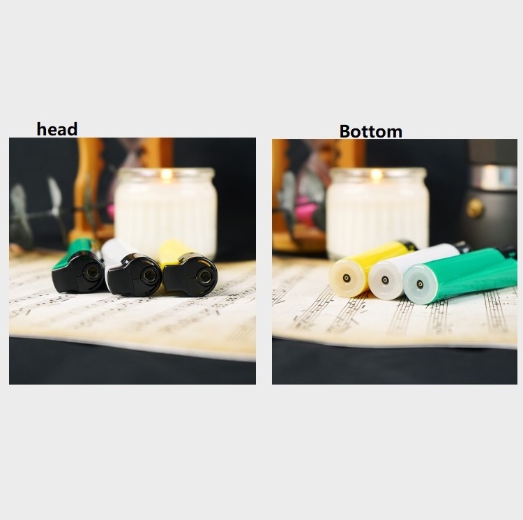 Spain Nylon Clip-per Gas Flint Lighters Refillable Jet Flame Cigarette Lighters Encendedor