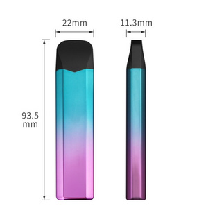 Colorful TYPE-C crystal rechargeable lighter multi-color double-sided cigarette lighter