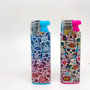 Electric Lighters Original Torch Lighter Refillable Wholesale Plastic Gas Electronic Cigarette Lighters