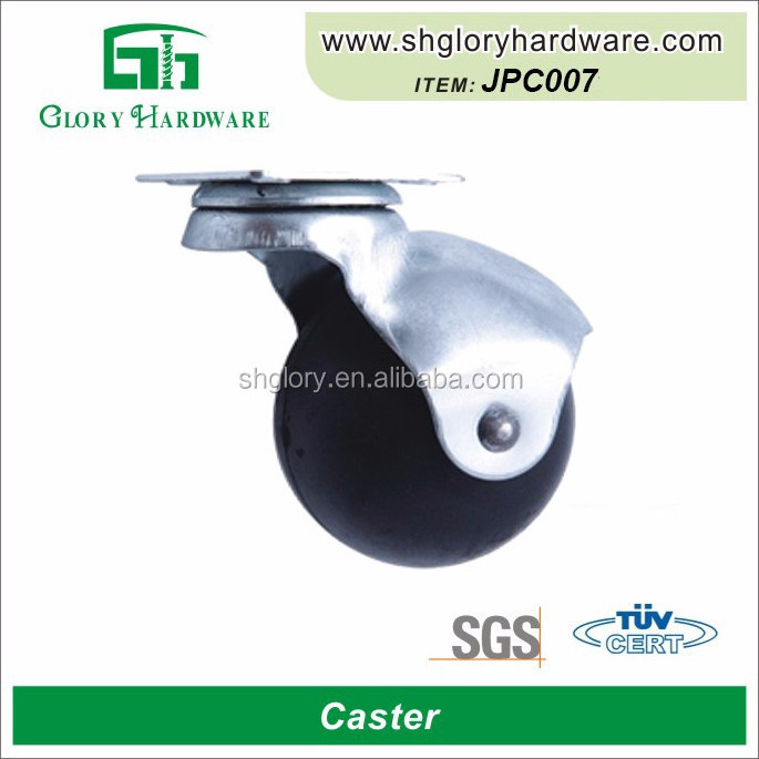 PP/rubber ball caster, sofa swivel roller ball caster