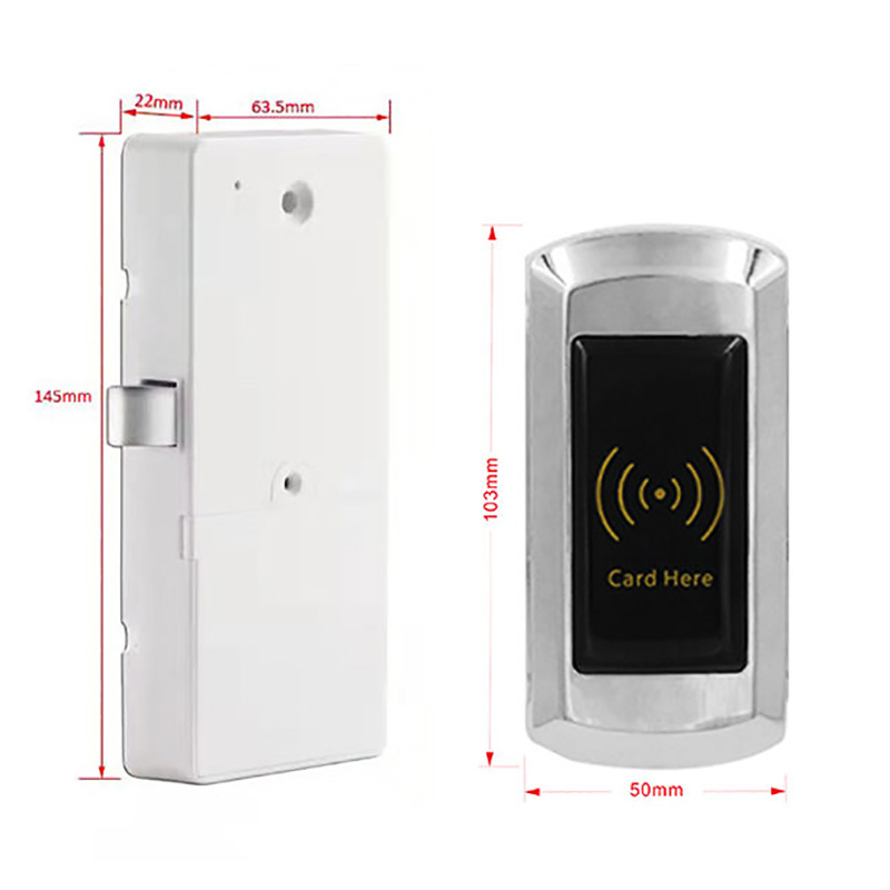 RFID Smart Lock Digital Induction Sauna Room Gym Electronic Rfid Lock Cabinet Key Card Door Lock