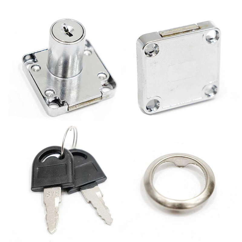 Wholesale Furniture Drawer Lock Home Desk Hidden Cabinet Drawer Lock with Key