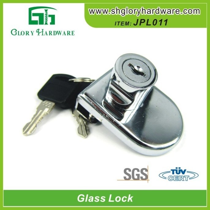 Wholesale Hardware Furniture 408 Glass Cabinet Door Lock Sliding Door Lock Showcase Lock