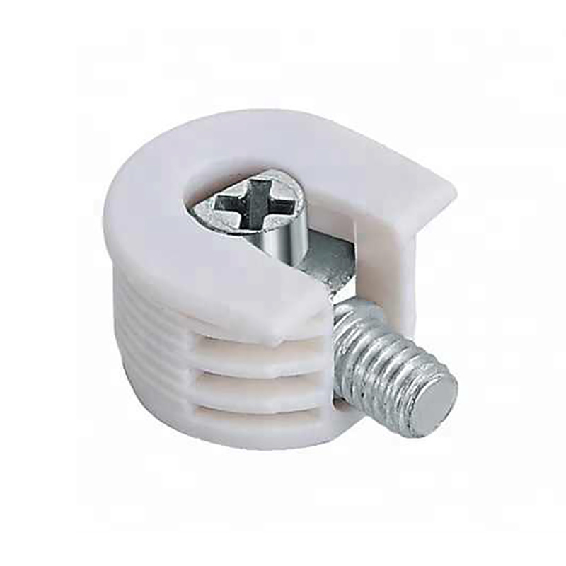 Concealed Connector for Furniture Shelf Support Pins Kitchen Cabinet Plastic Furniture Connector