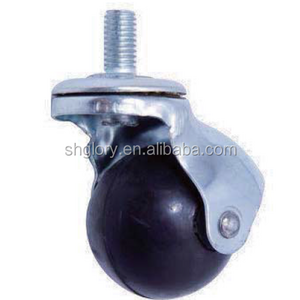 PP/rubber ball caster, sofa swivel roller ball caster