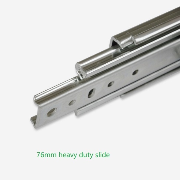 High Quality Heavy Duty Drawer Slides 76mm Width 550lb