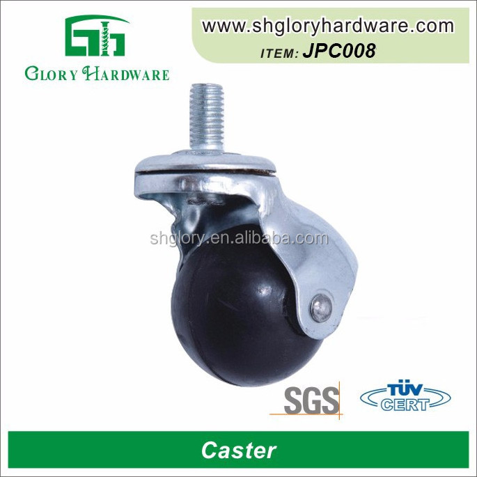 PP/rubber ball caster, sofa swivel roller ball caster