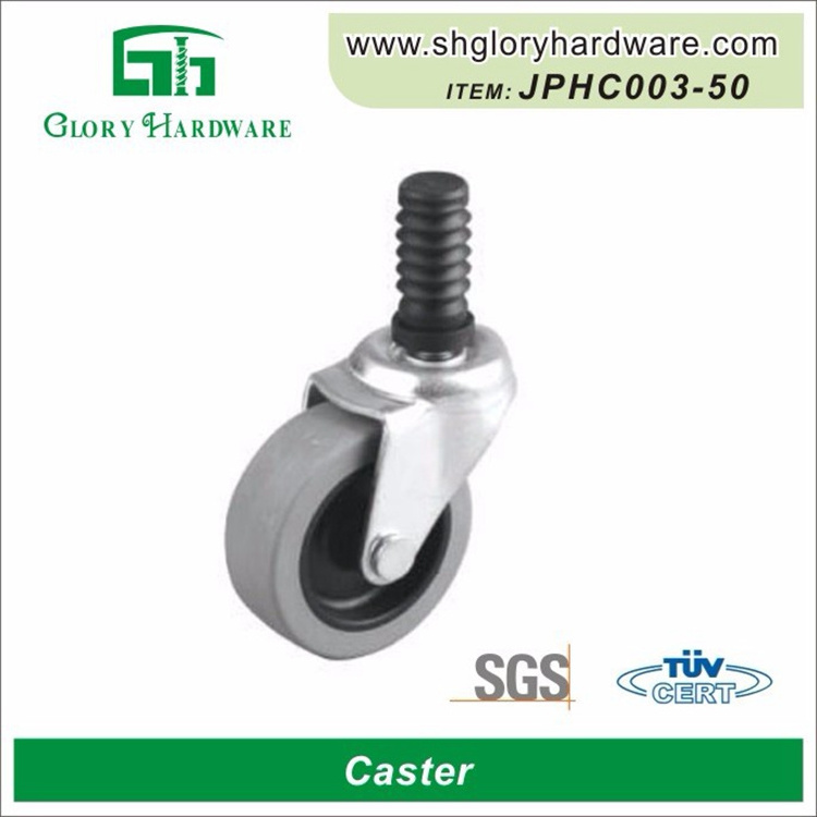 furniture office plastic 1 inch heavy duty castor wheel