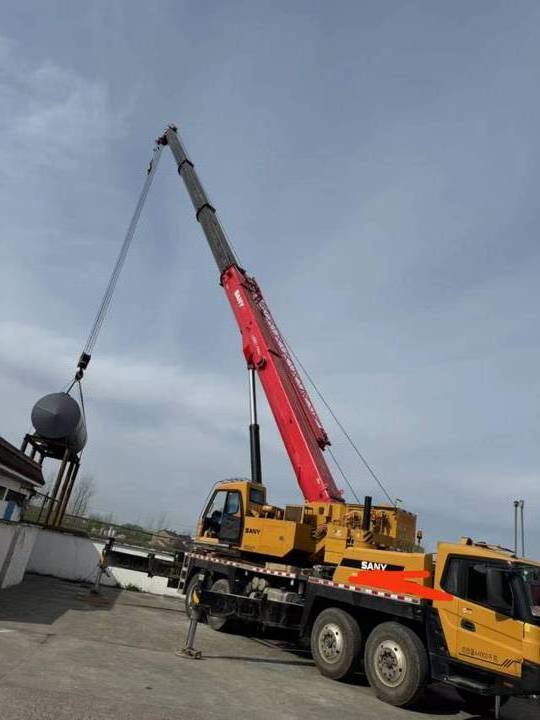 Used 50Ton 55 Tons Rough Terrain Crane550 off-Road Hydraulic Truck Cranes For SANY