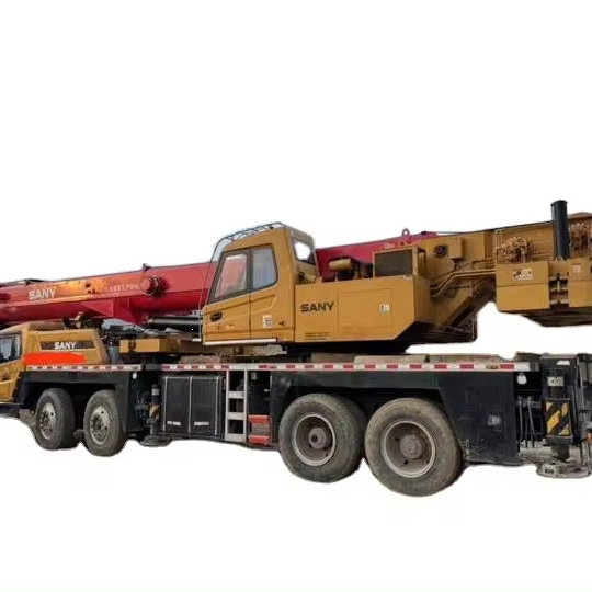 Used 50Ton 55 Tons Rough Terrain Crane550 off-Road Hydraulic Truck Cranes For SANY