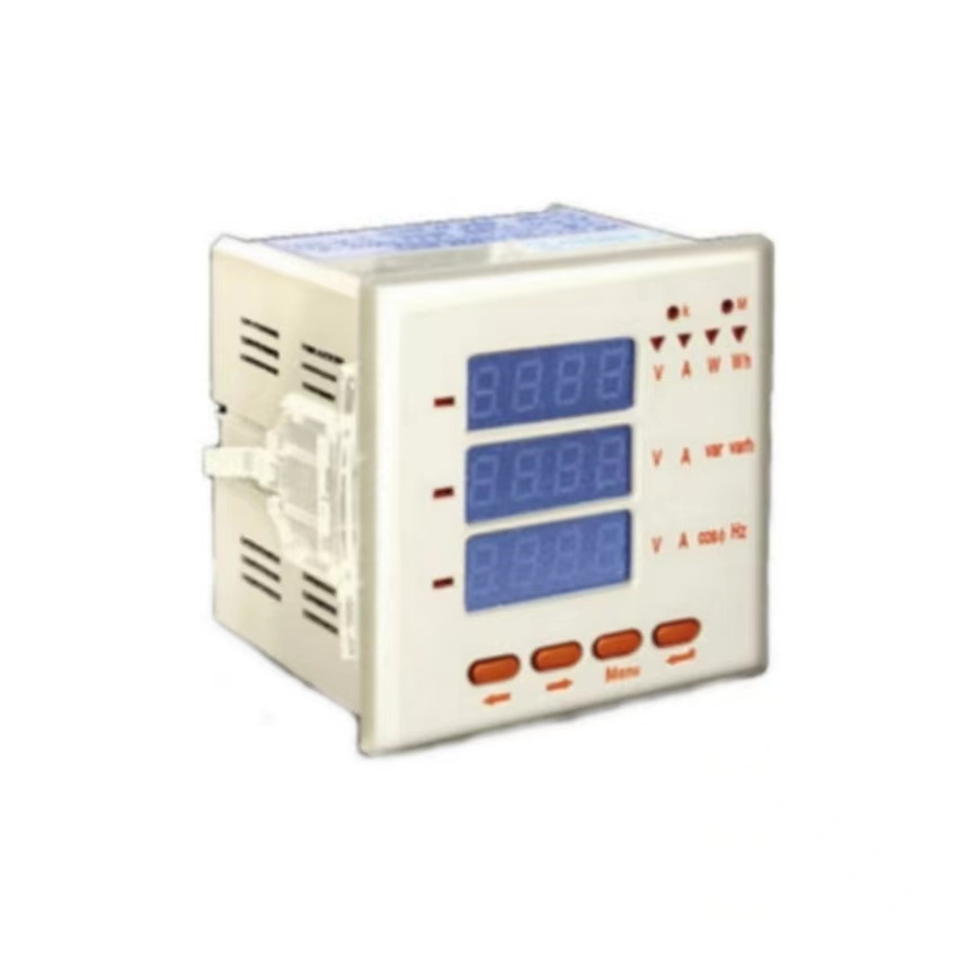 3 phase digital current meter with RS485 GM204E-AS4 multi-function kwh power meter