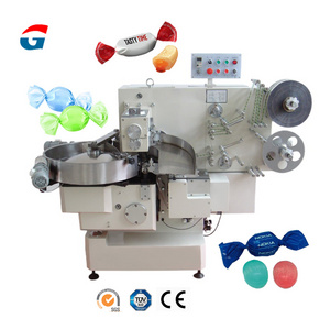 small  toffee candy double twist wrapping  packing  machine