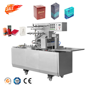 automated automatic Cigarettes Box Perfume Box Cellophane Wrapping Machine/Paper Box Cellophane Wrapping Machine