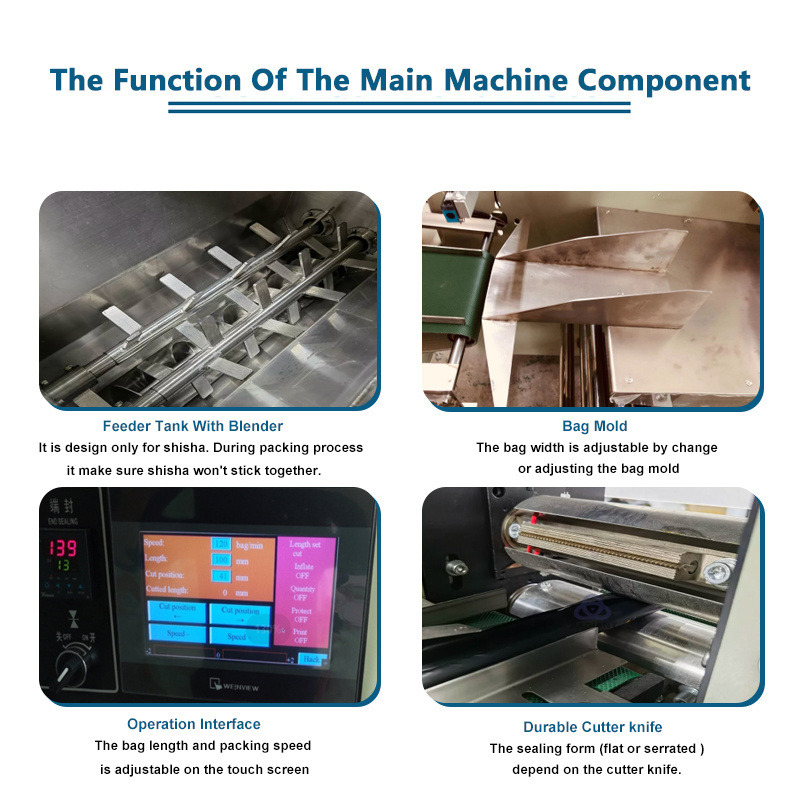 al fakher hookah shisha tobacco packaging machine shisha molasses filling packing machine