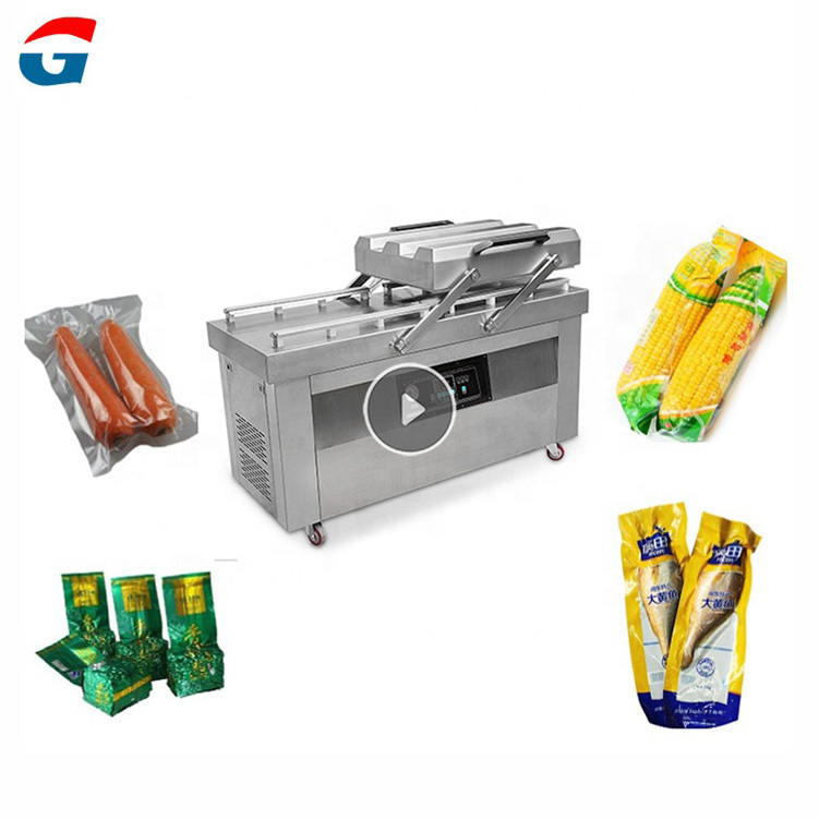 Hot Sale DZ400 Multi-Function Automatic Frozen Fruit Vegetable Meat Vacuum Packaging Machines For Food