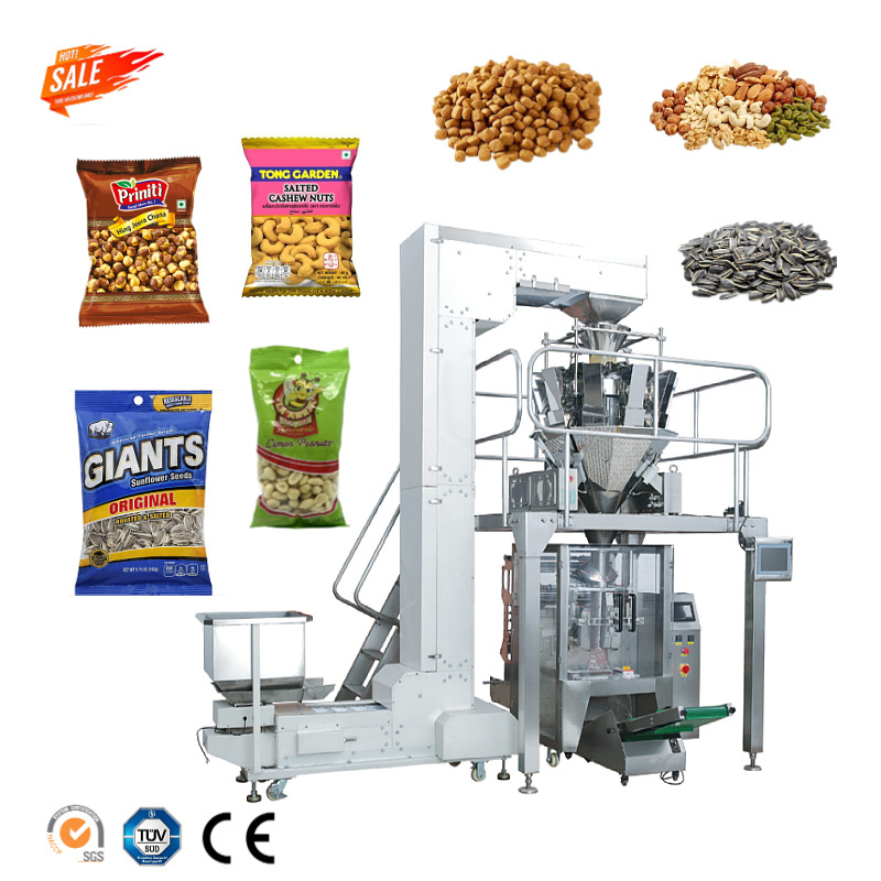 automatic Multihead Weigher Frozen Peas Food Pulses Packing Packaging Machine combination weigher filling packing machine