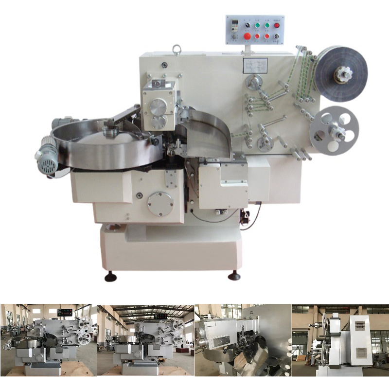 High speed  double twist toffee candy packing machine candy twist wrapping machine