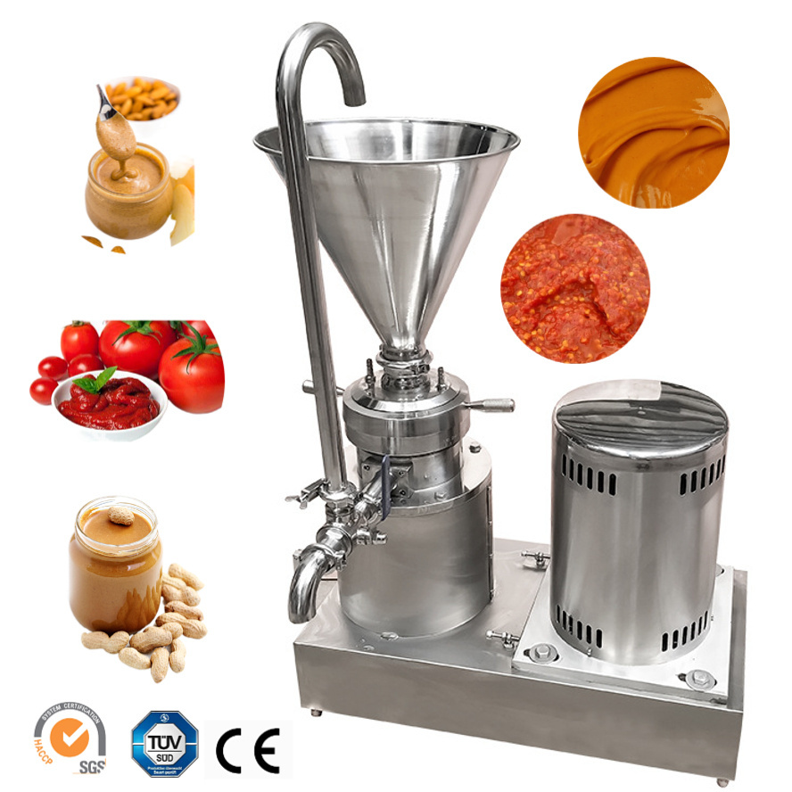 Commercial Sale Sesame  paste Sauce Grinding Making Machine Nut Groundnut Peanut Butter Grinder