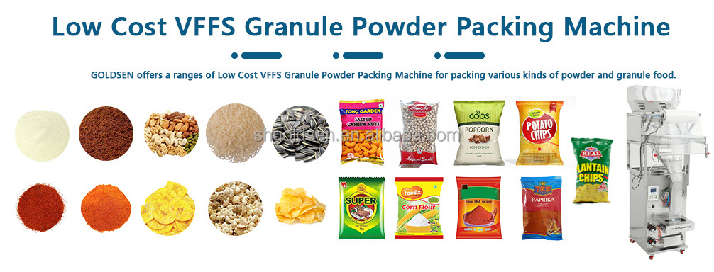 Multi-Function Sachet Nuts  powder Granular Filling Pouch Sachet masala Spice packaging  Packing Machine for small business