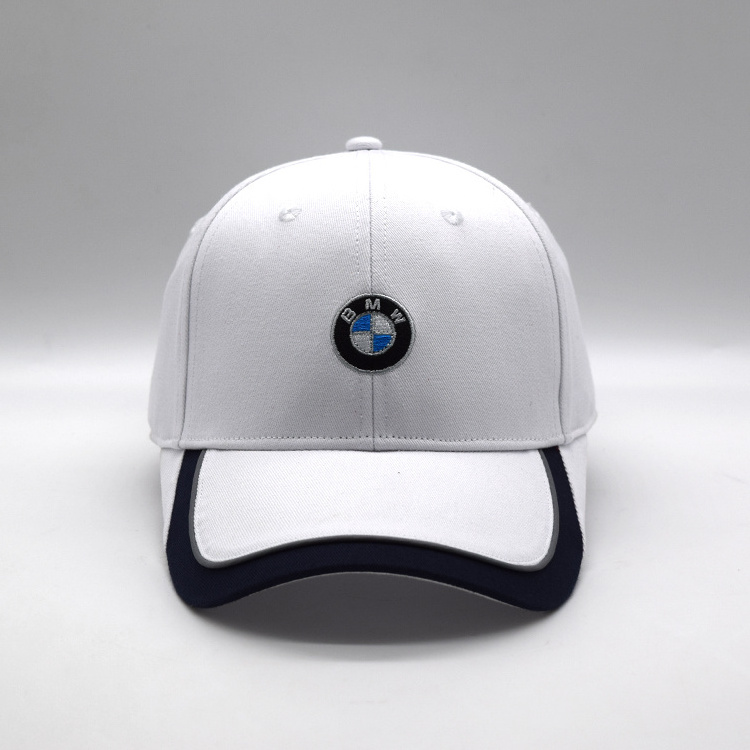 New design BMW sports cap European and American car baseball cap factory customized high quality car baseball cap