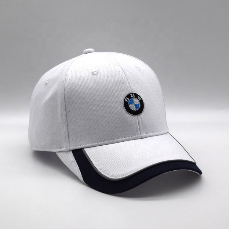 New design BMW sports cap European and American car baseball cap factory customized high quality car baseball cap