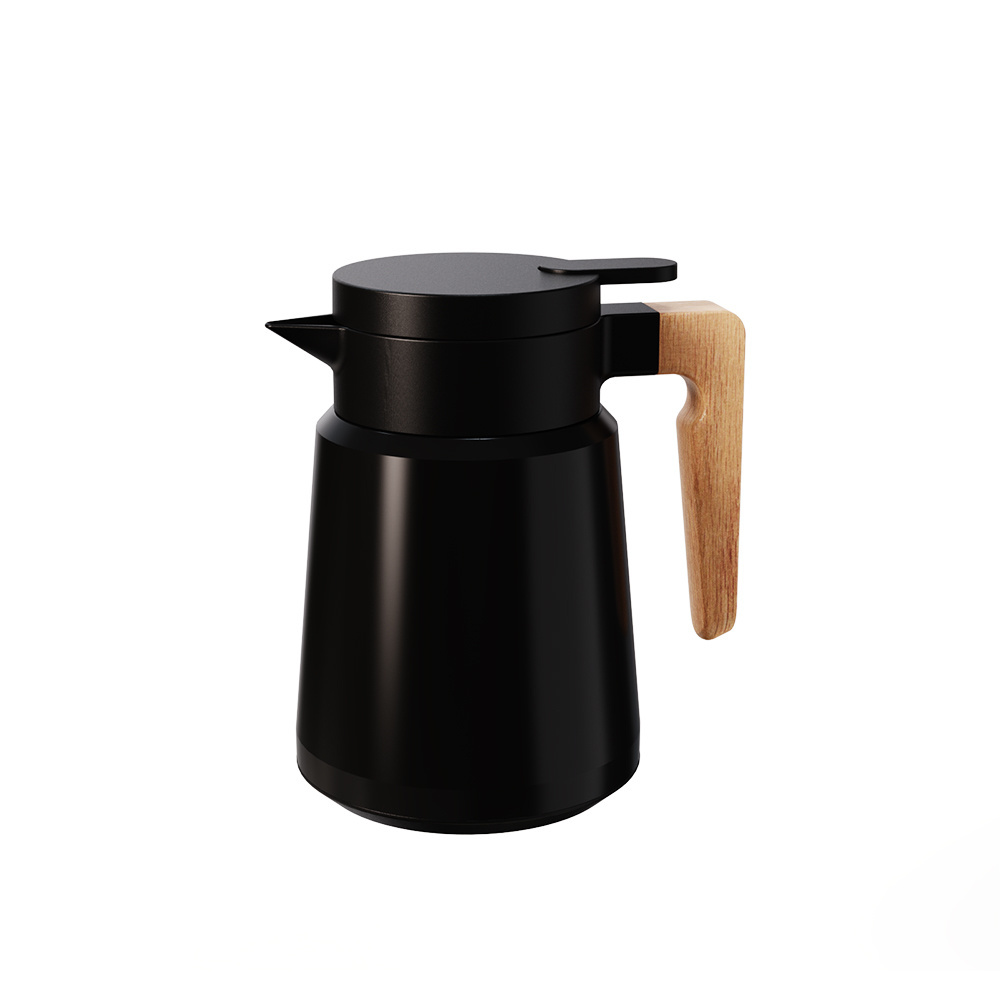 Coffee Pot Carafe Thermos Stainless Steel Insulation Kettle Jug Vacuum Tea Flasks glass thermos pump pot airpot