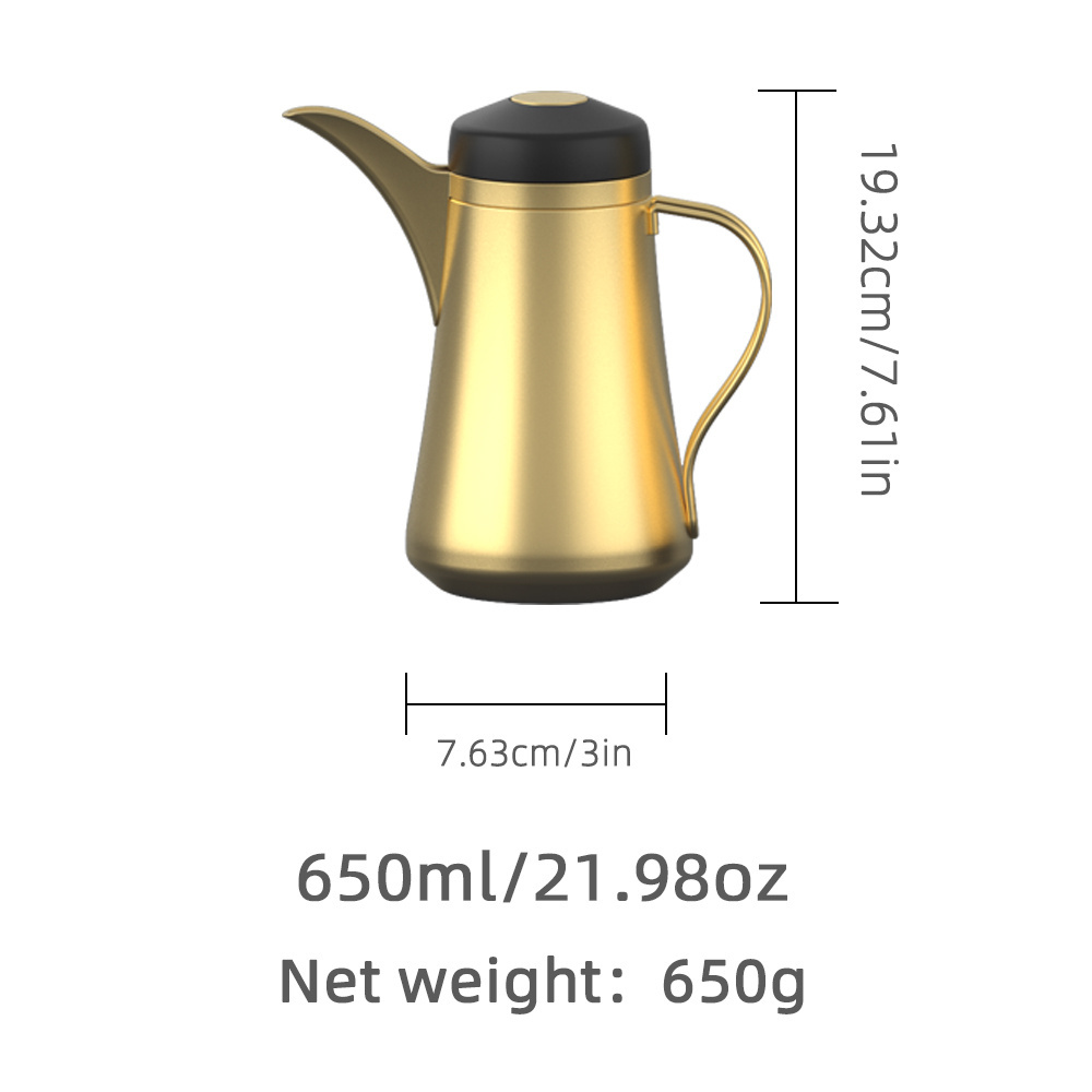 High Quality Stainless Steel Thermal Carafe Vacuum Thermos Tea Coffee Pot Water Jug Thermos Pot