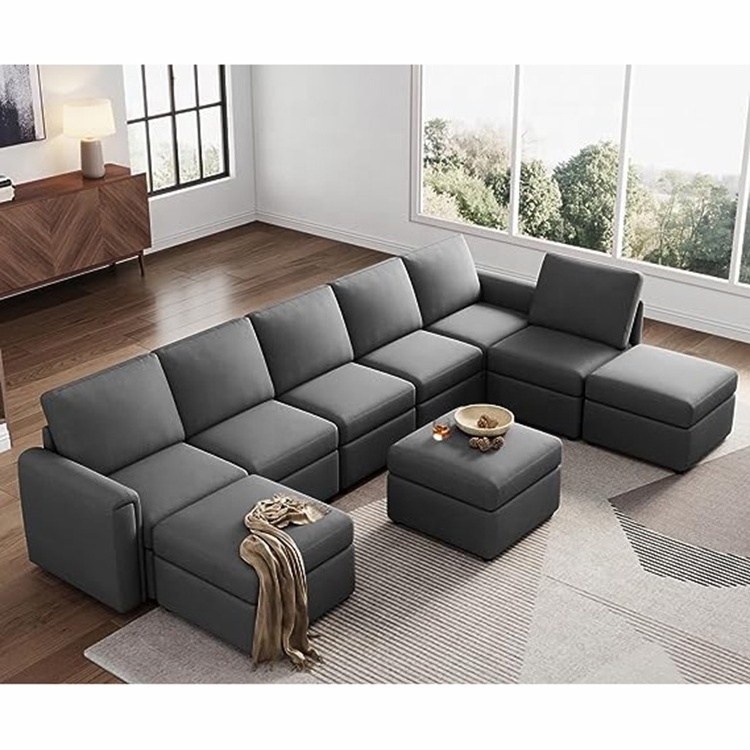 Modern sectional royal living room sofas leather full set of couches decor home sofa living room luxury furniture