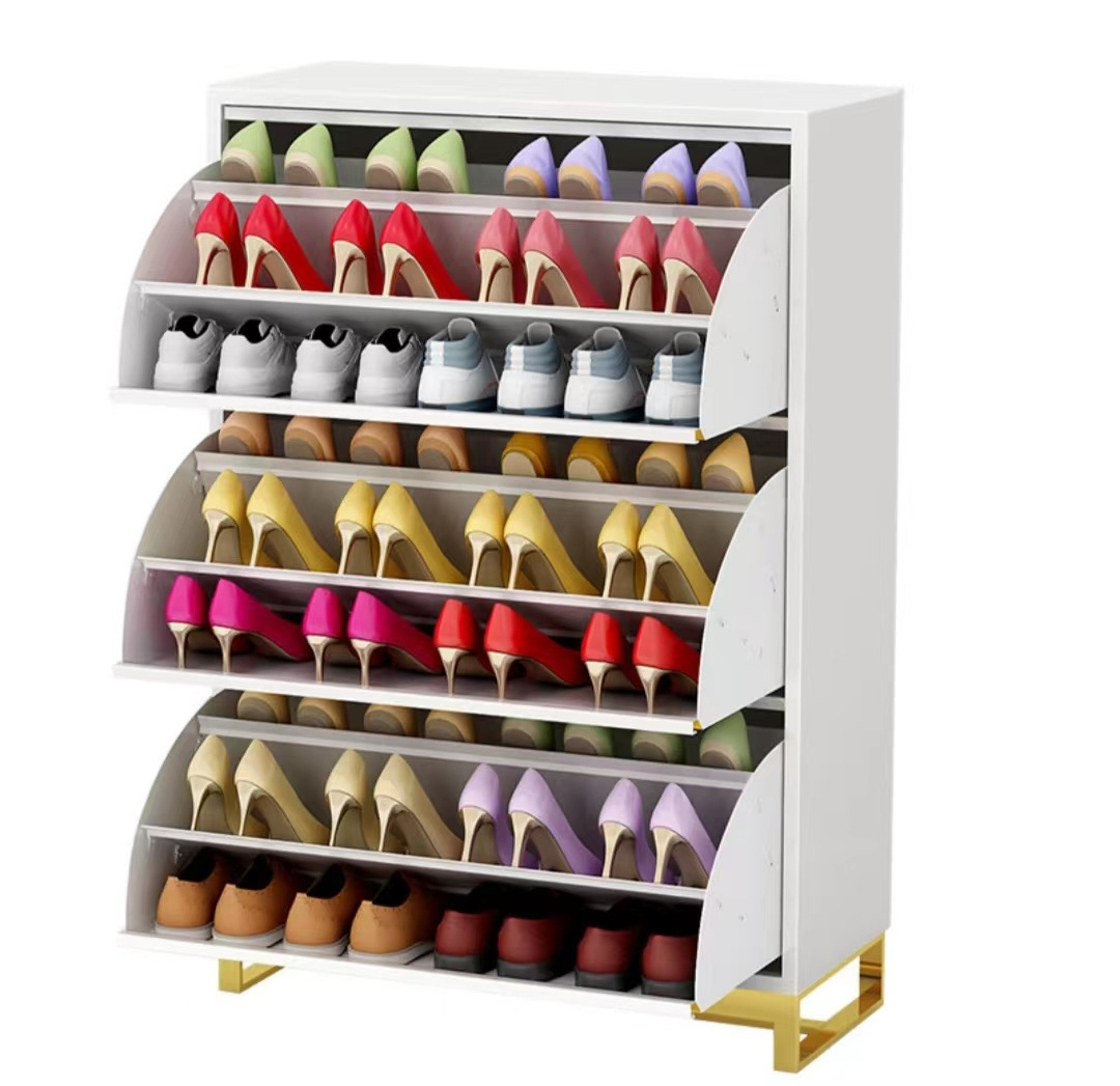 Shoe Rack Stackable Shoes Organizer Multifunctional  in Differentarge Tall Shoe Rack