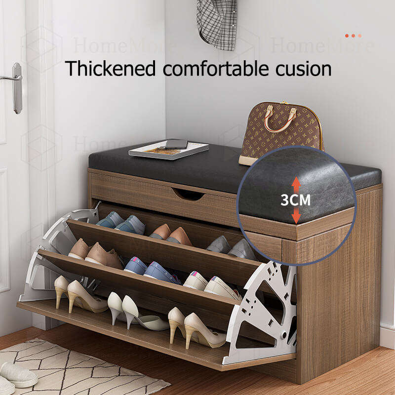 Shoes storage rack organizer Living room Furniture Shoe Rack Bench shelf Closet Wooden Shoes Cabinet Racks