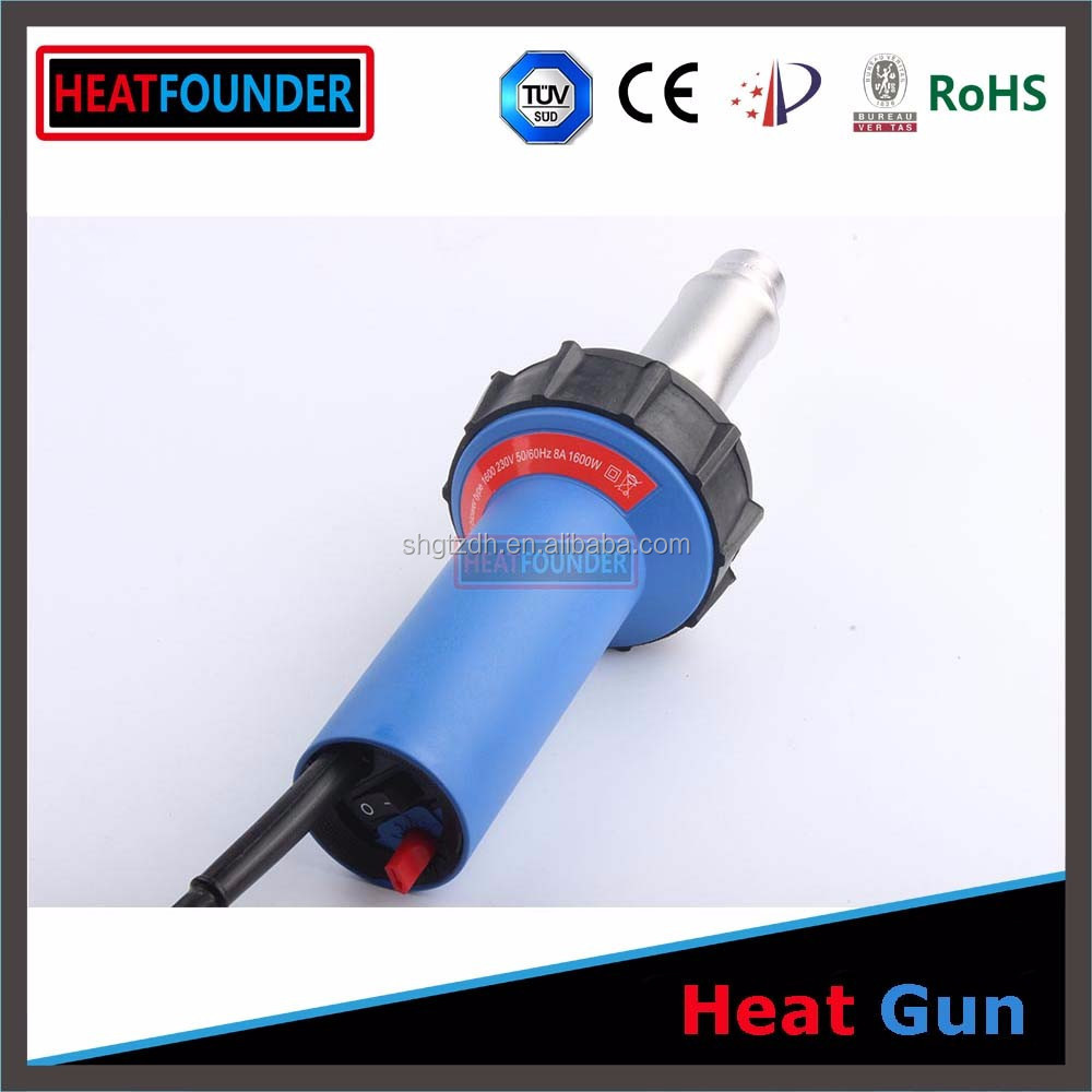 Factory ZX-1600 HEATFOUNDER Handheld Easily Operating Plastic Welding Machine Hot Air Heat Gun with Ce Certificate